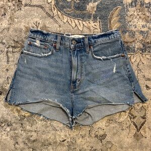 Abercrombie & Fitch Blue Jean Shorts